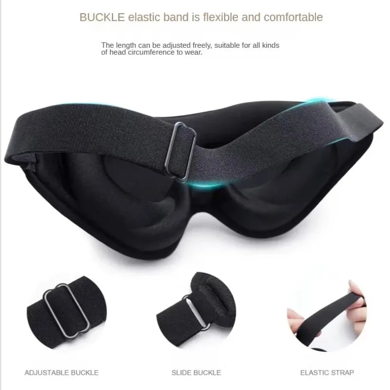 Zephsom 3D Memory Foam Sleep Mask — Total Blackout
