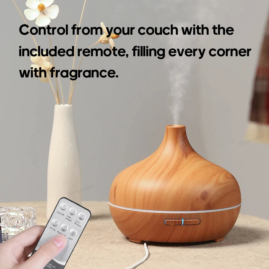 Zephsom Aroma Diffuser — Wood Grain