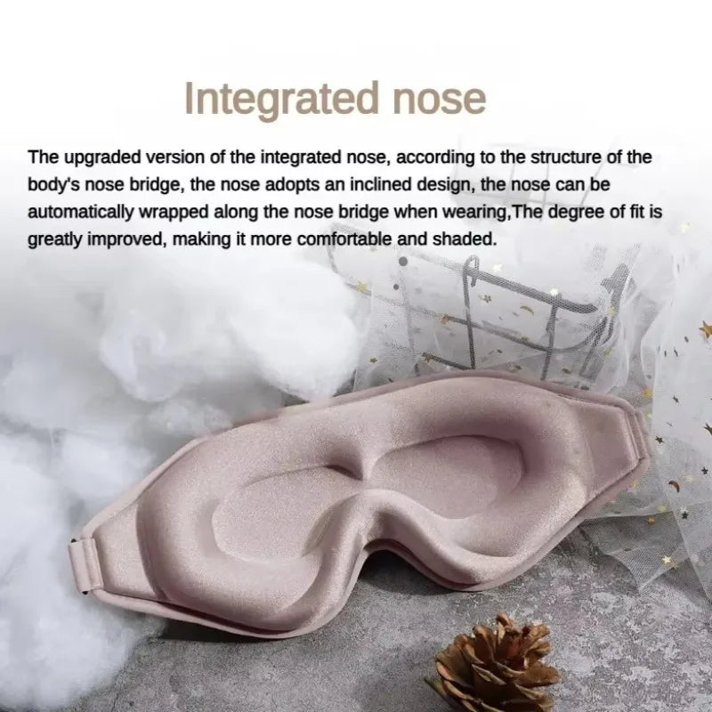 Zephsom 3D Memory Foam Sleep Mask — Total Blackout