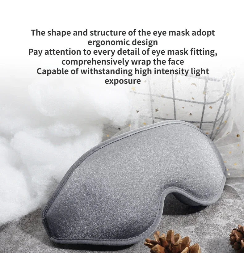 Zephsom 3D Memory Foam Sleep Mask — Total Blackout