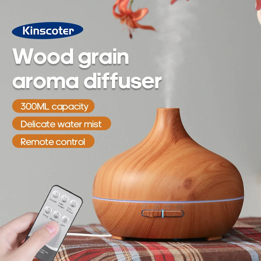 Zephsom Wood Grain Aroma Diffuser